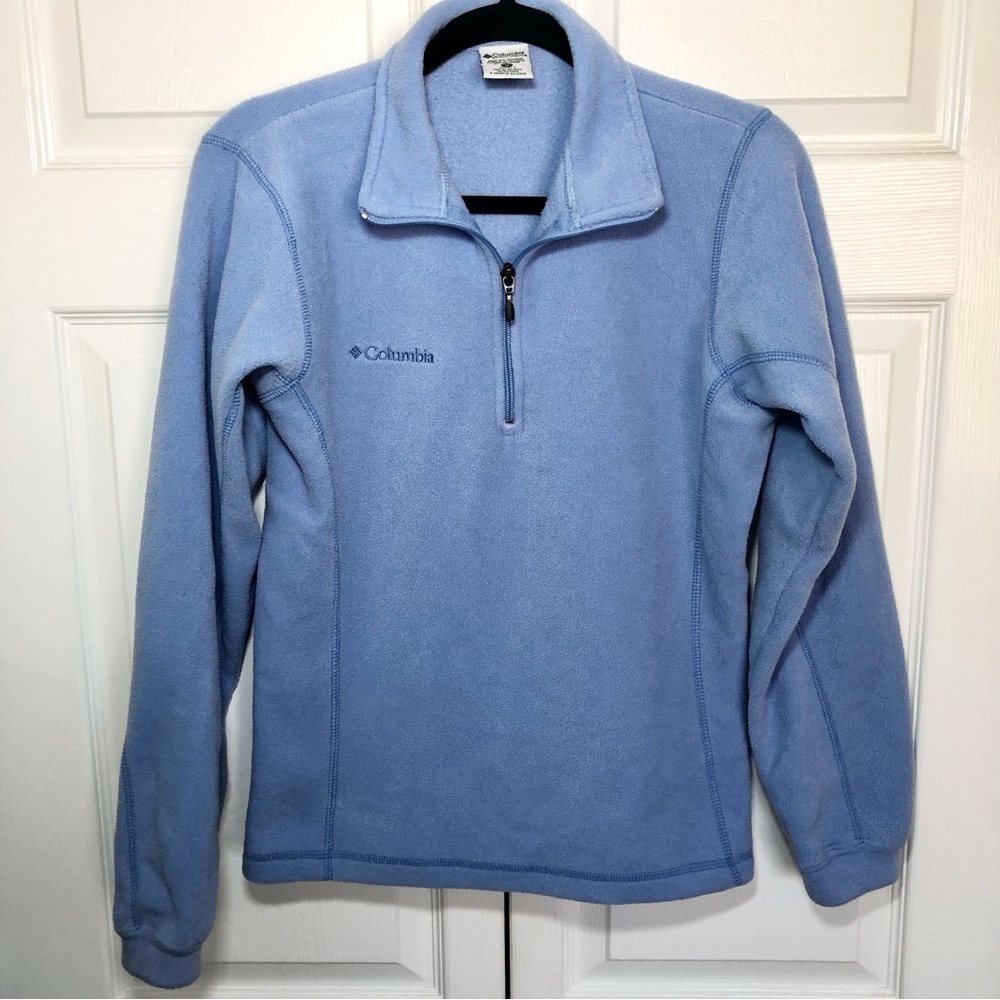 Periwinkle Colombia Women’s Fleece Jacket Size M